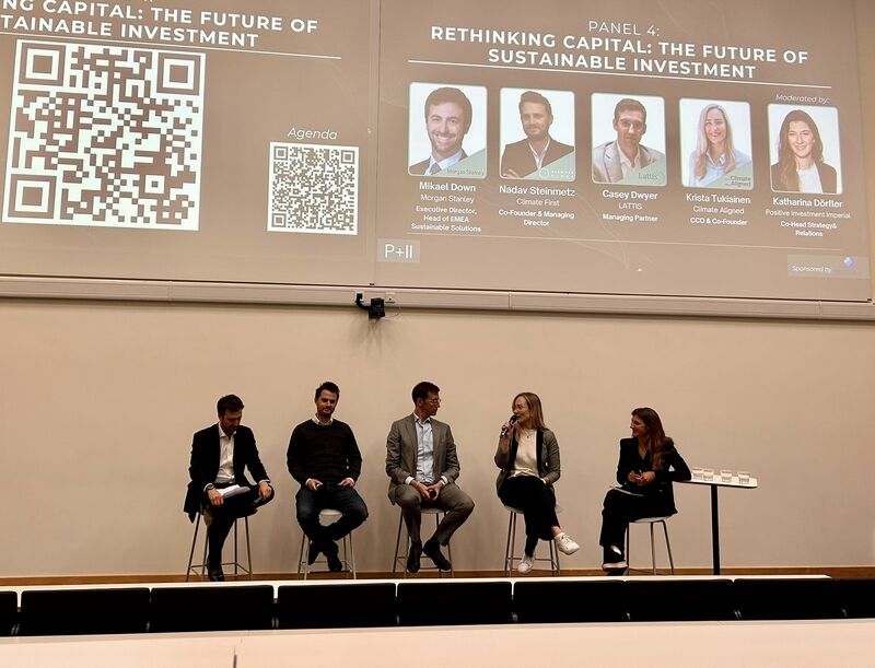 Krista speaking at Imperial College