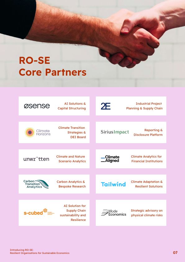 RO-SE Core Partners